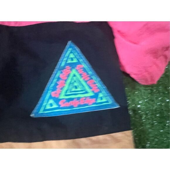 Vintage Mid 1990s Express Brand May Company Windbreaker SZ M Surfs Edge Pink Med - Picture 12 of 16